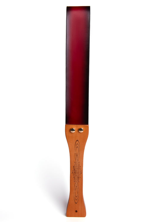 JCW Wooden Handle Brown Paddle Large