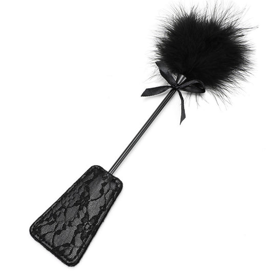 JCW Corset Feather Paddle Black