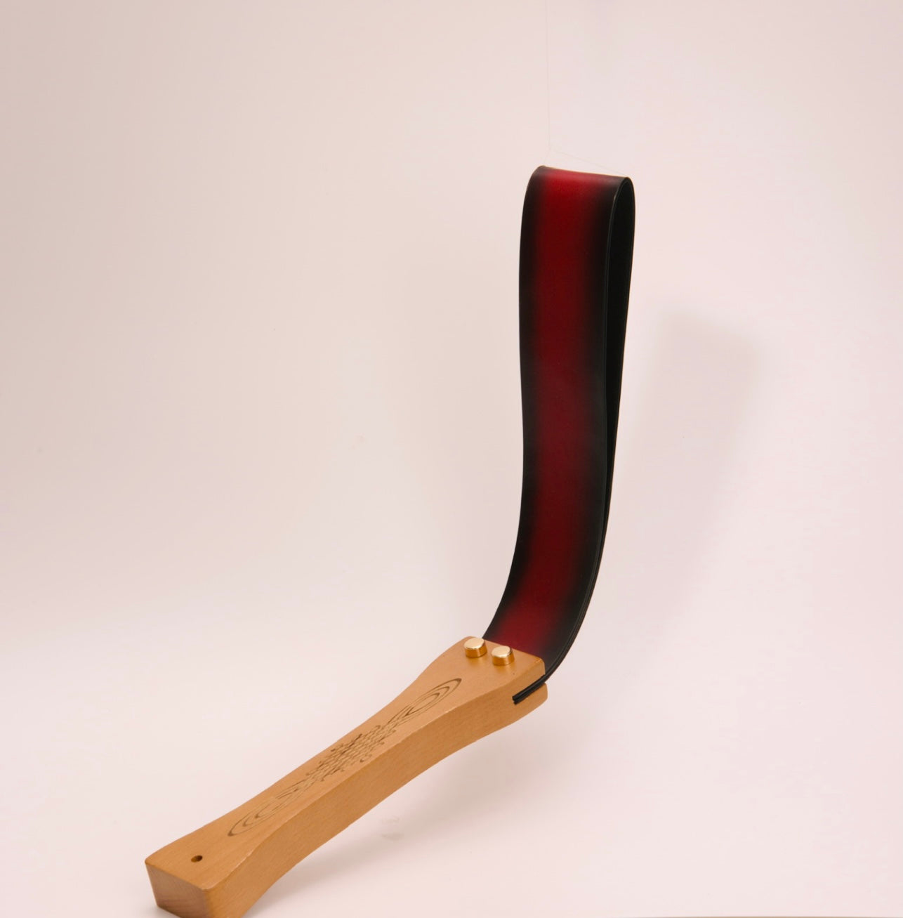 JCW Wooden Handle Brown Paddle Large