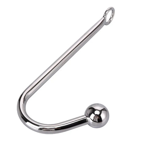 Metal Single Ball Anal Hook