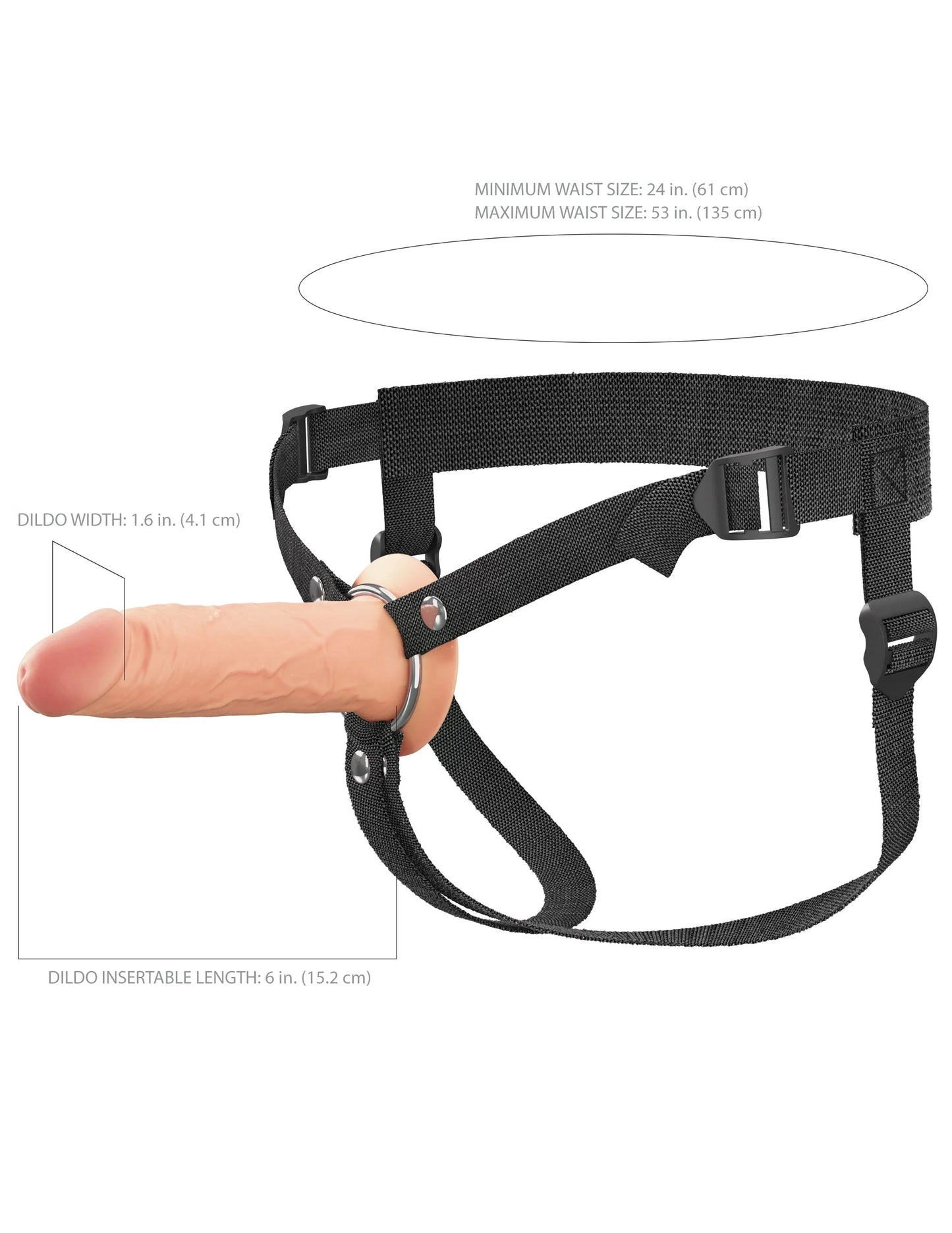 Fantasy X-tensions Elite 6” Strap On