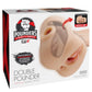 Double Pounder Vibrating Squeeze Stroker