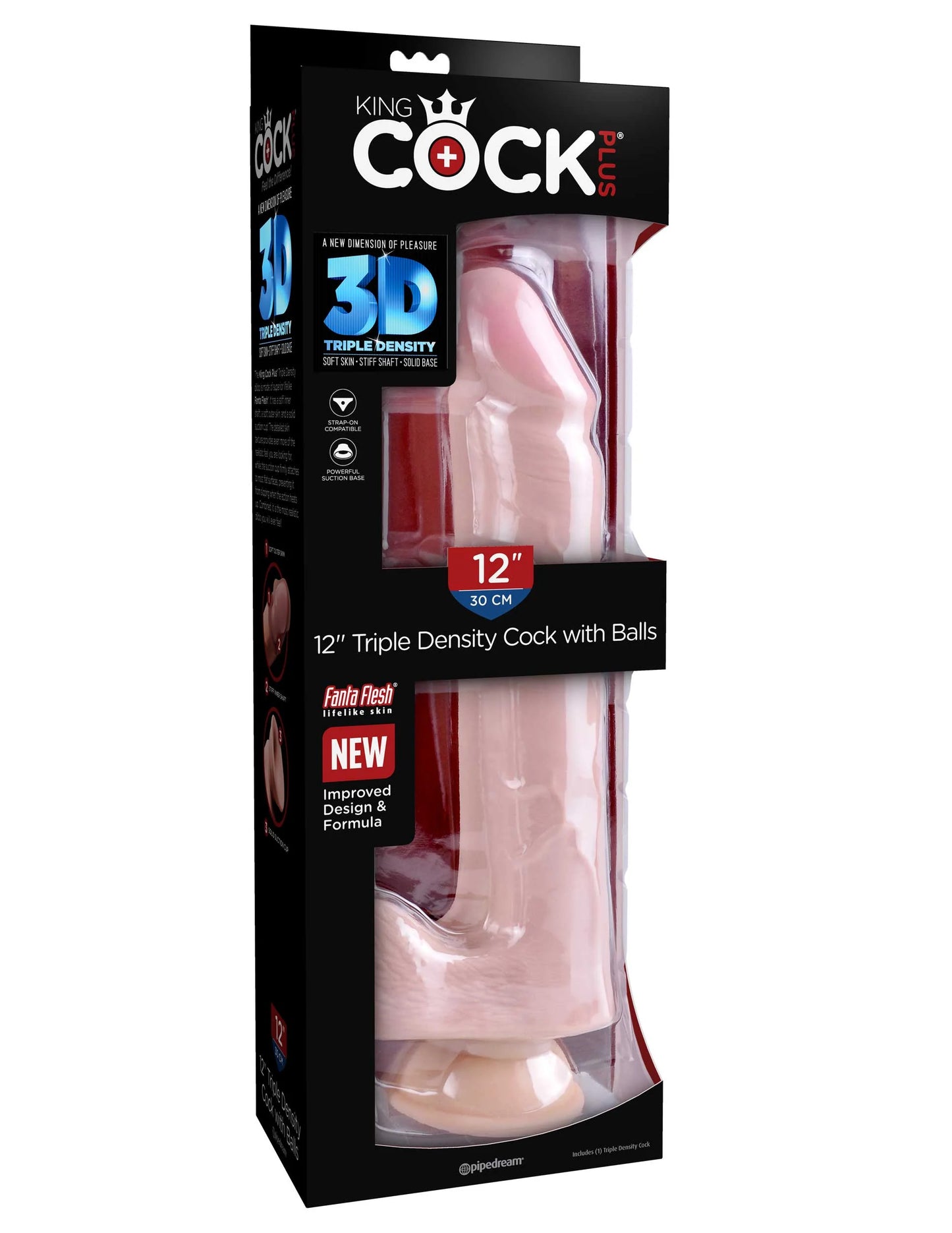 King Cock Triple Density 12” with balls
