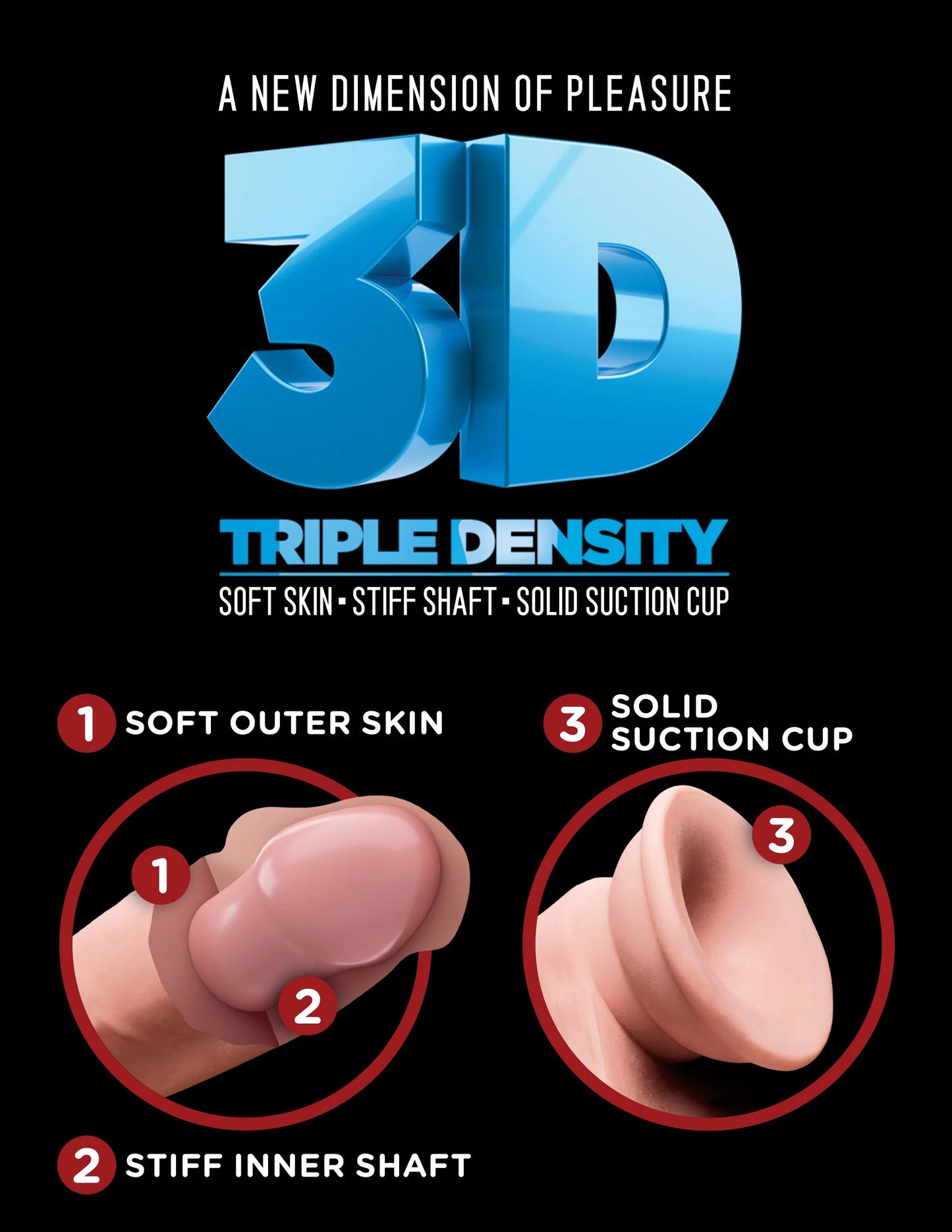 King Cock Triple Density 12” with balls