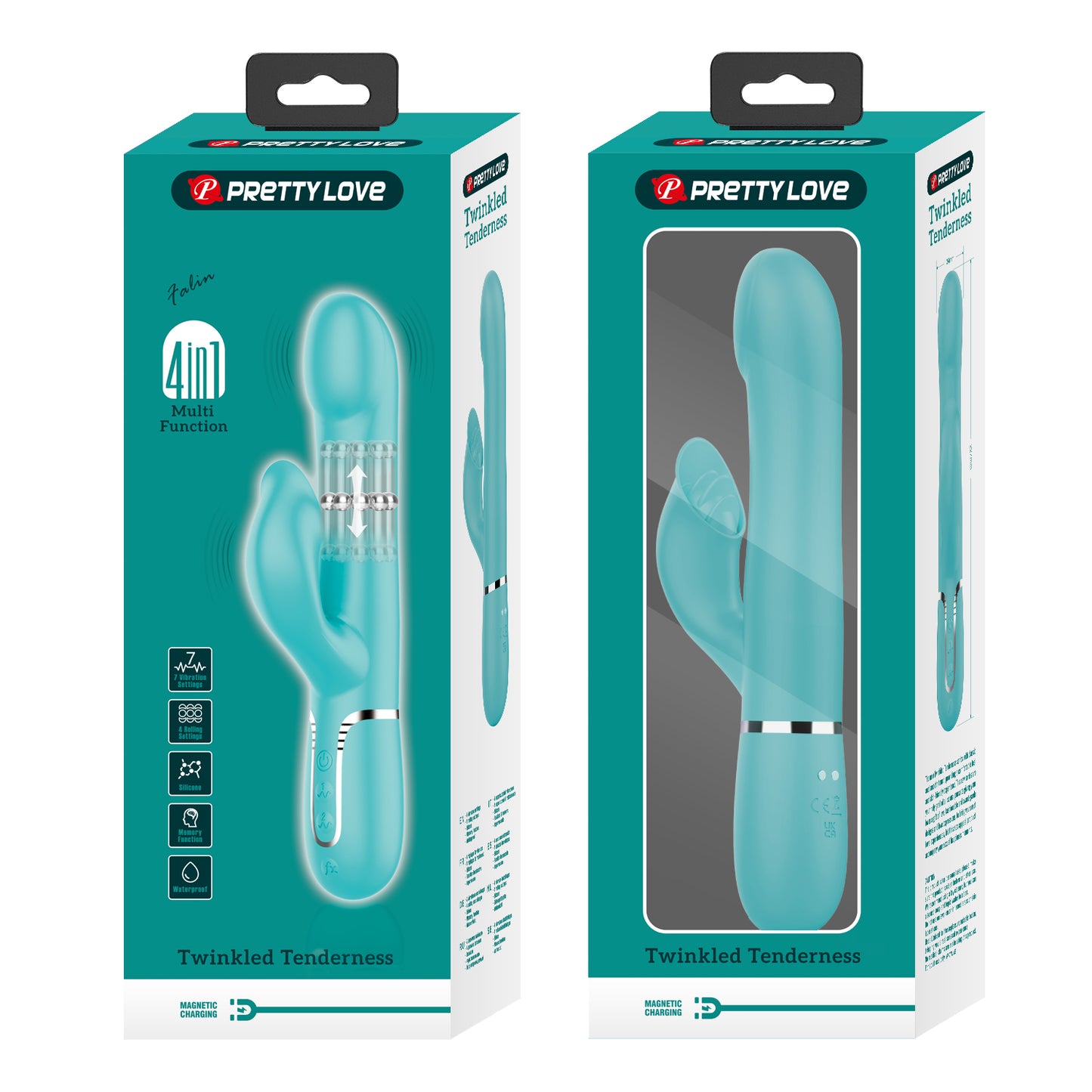 Pretty Love Twinkled Tenderness Aqua