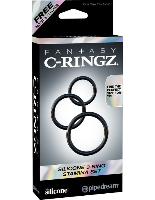 Fantasy C-Ringz  Silicone 3 Ring Stamina Set