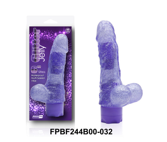 Glitter Jelly Vibrator Range