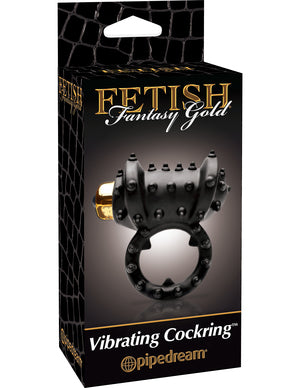 Fetish Fantasy Gold Vibrating Cock ring