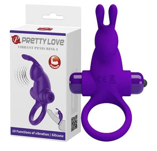 Pretty Love Vibrant Ring Purple