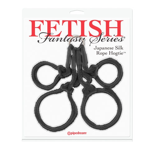 Fetish Fantasy Japanese Silk Rope Hog tie