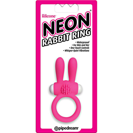 Neon Rabbit Cock Ring