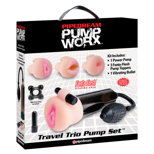 Pumpworx Travel Trio Pump Set